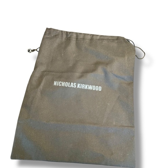 NWT Nicholas Kirkwood Blue Suede & Snakeskin Cap Toe Loafers Size 7 ASO Beatrice - Picture 6 of 16